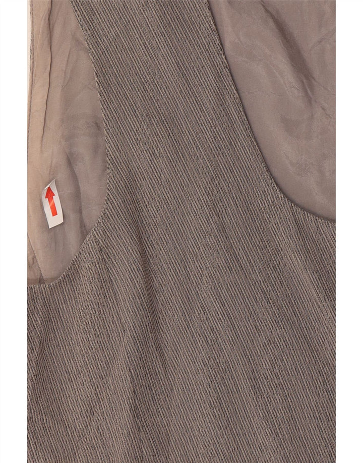 Marella Gilet Femme UK 12 Gris Moyen