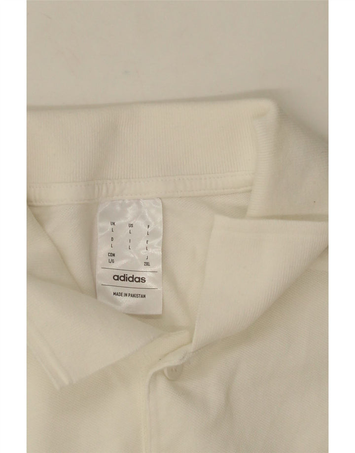 Adidas Polo Homme Grand Blanc