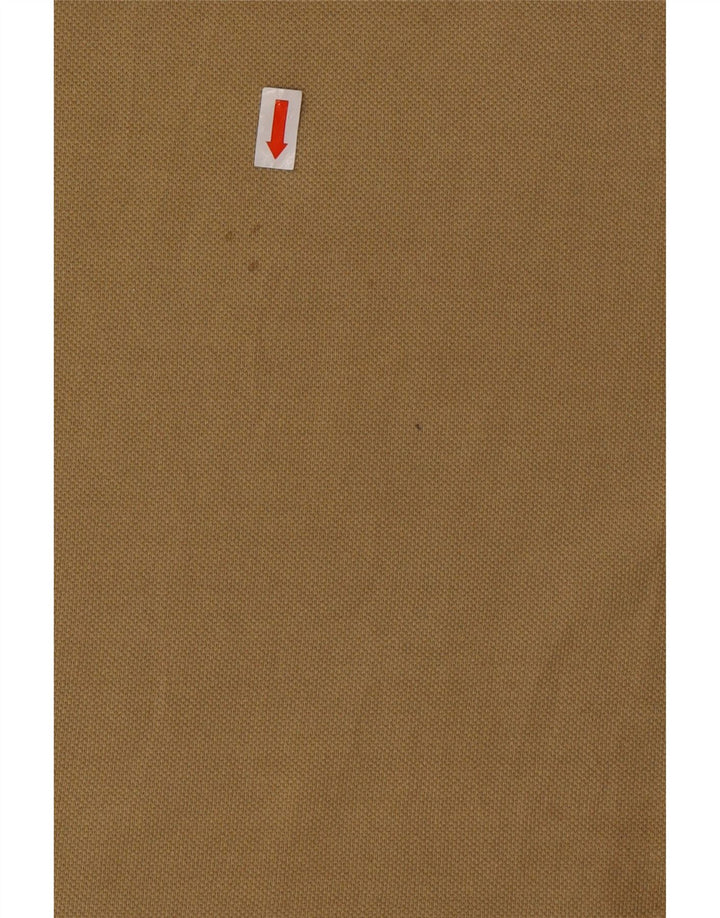 KAPPA Polo Homme Large Beige Coton