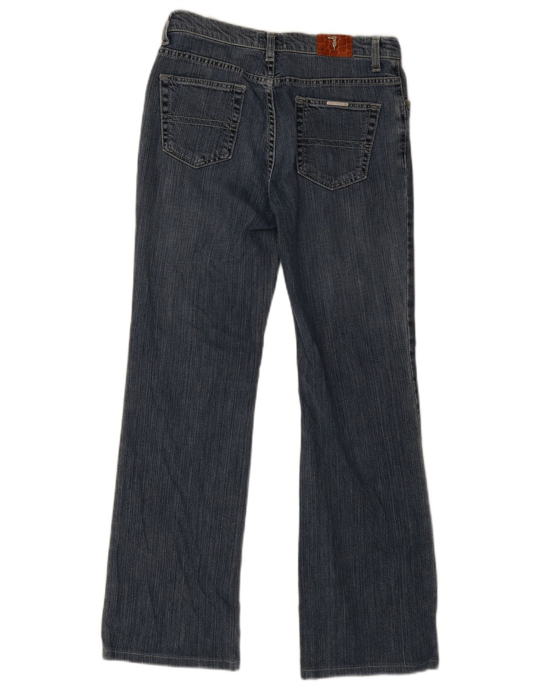 TRUSSARDI Jean Bootcut Femme W27 L29 Bleu Coton