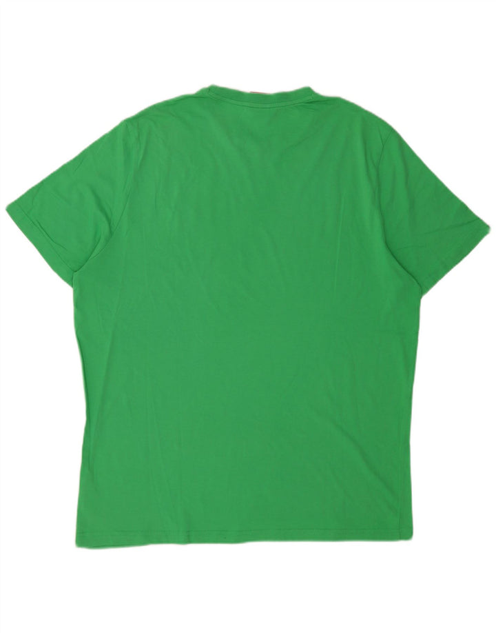 Puma T-Shirt Homme Top 2XL Vert Coton