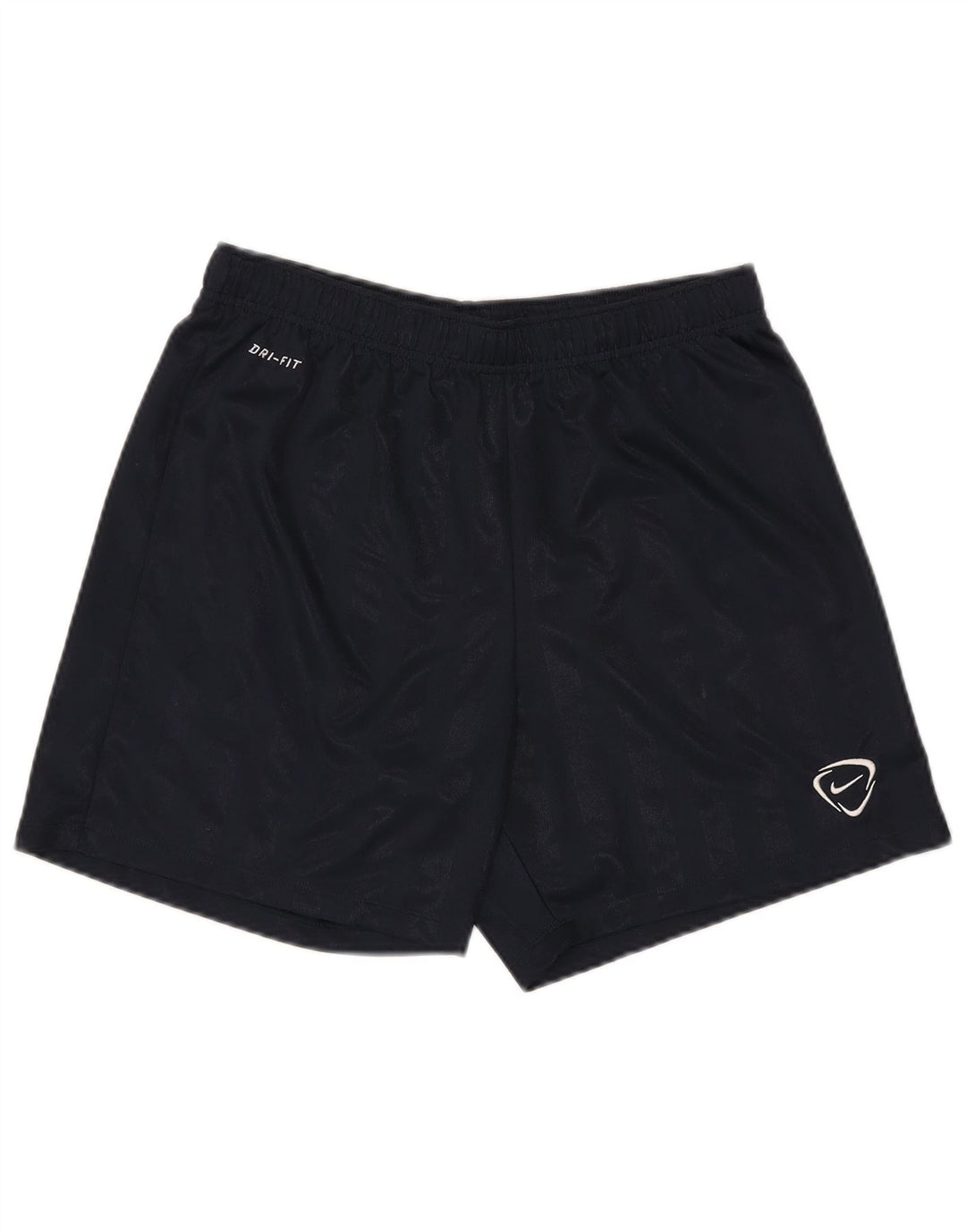Nike Short de sport Dri Fit pour homme en polyester rayé bleu marine moyen