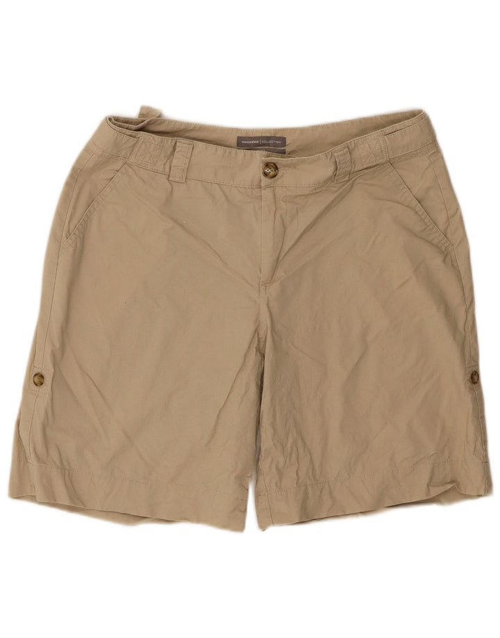 Dockers Short Chino Femme US 8 Medium W30 Coton Beige