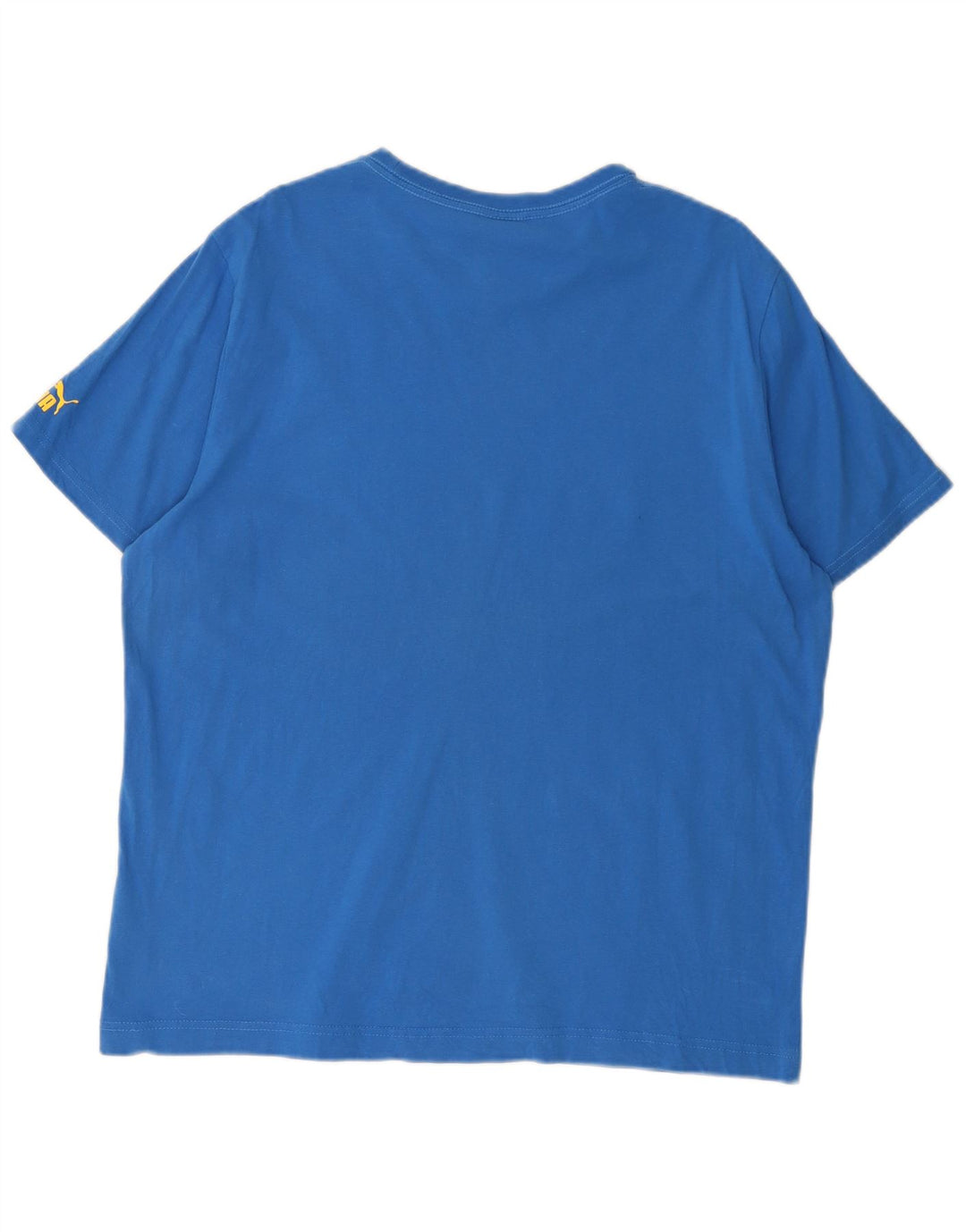 PUMA T-Shirt Graphique Homme XL Bleu