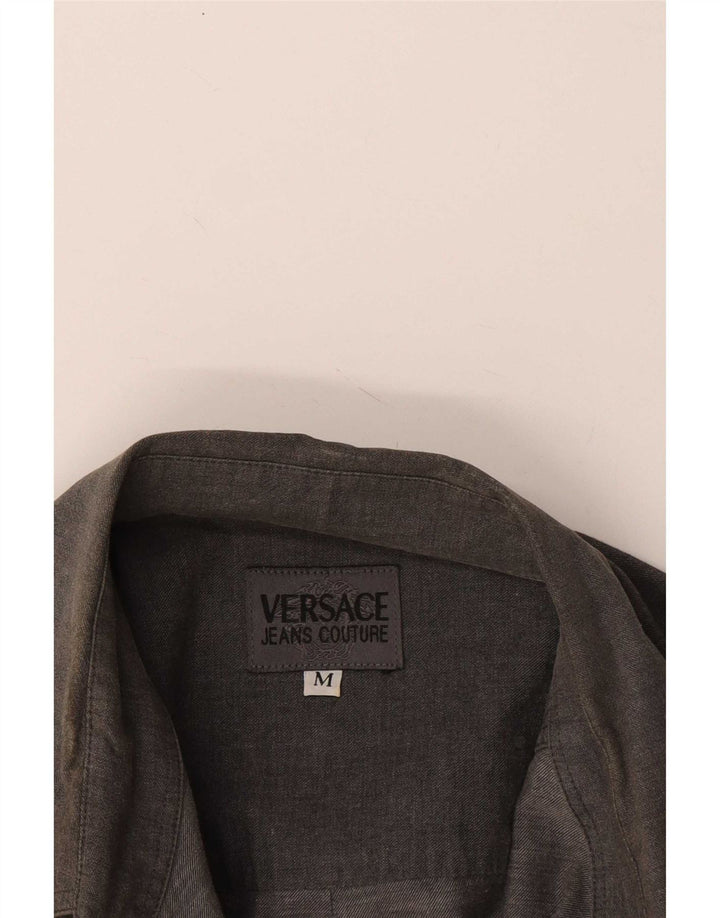 Versace Chemise Gris Moyen Homme