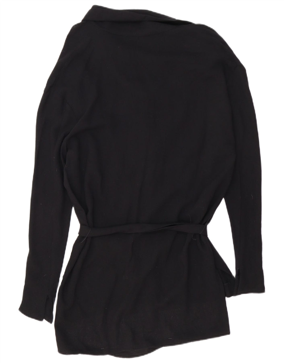 Zara Cardigan Femme Pull UK 14 Medium Noir Viscose