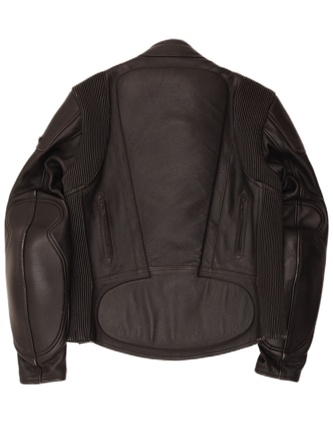 FRANK THOMAS Veste de course en cuir pour homme UK 42 XL Cuir noir