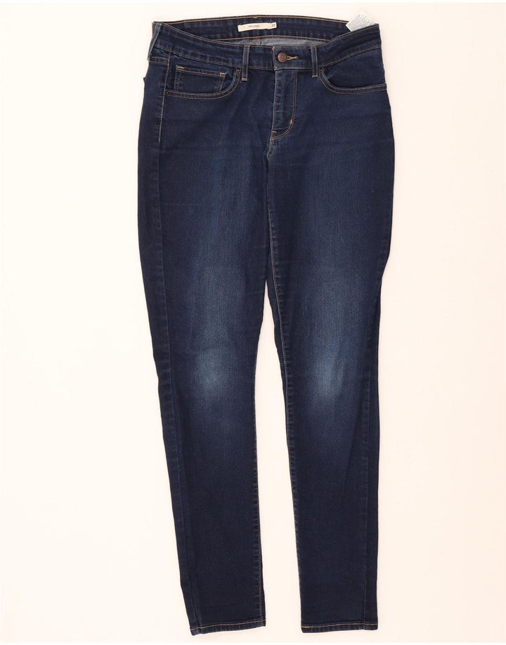 LEVI'S Jean Skinny 711 Femme W30 L32 Bleu Marine Coton