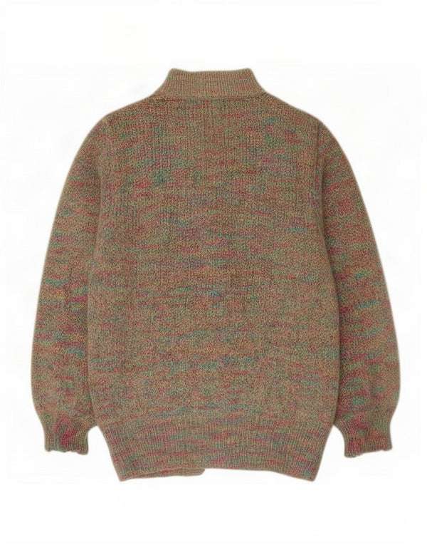 Peter Hahn Cardigan pour femme UK 10 Small Multicolore Classique