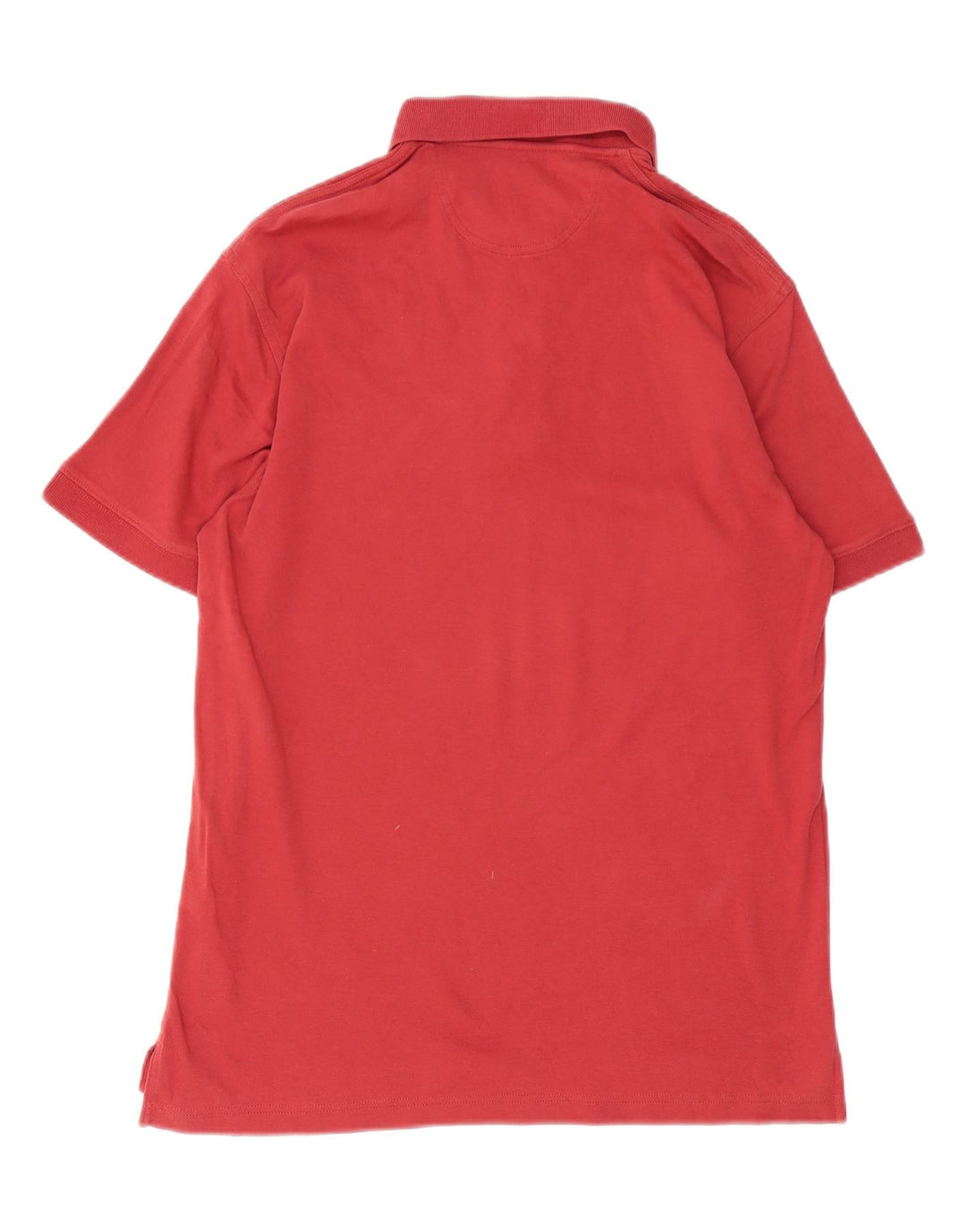 Eddie Bauer Polo Homme Coton Rouge Moyen