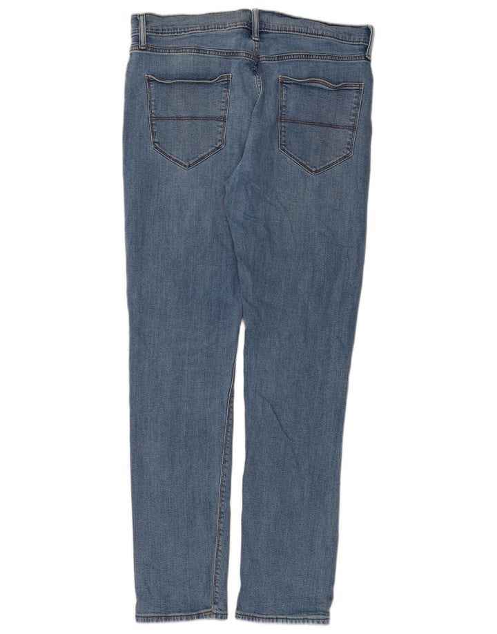 Marks & Spencer Jean Slim Homme W34 L33 Bleu Coton