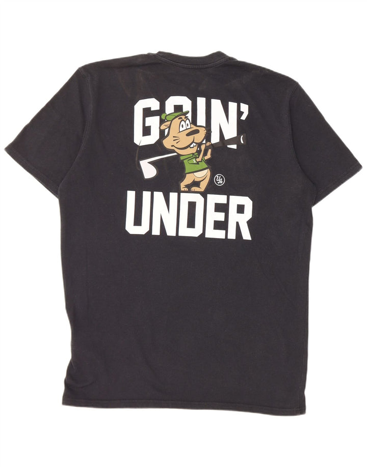 Under Armour T-Shirt Graphique Homme Noir Moyen Coton