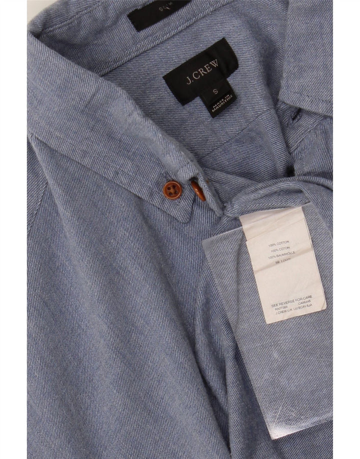 J. CREW Mens Slim Shirt Small Blue Cotton Vintage J. Crew and Second-Hand J. Crew from Messina Hembry 