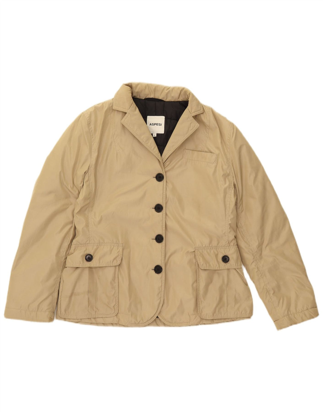 Aspesi Veste utilitaire pour femme UK 14 Large Beige Polyester