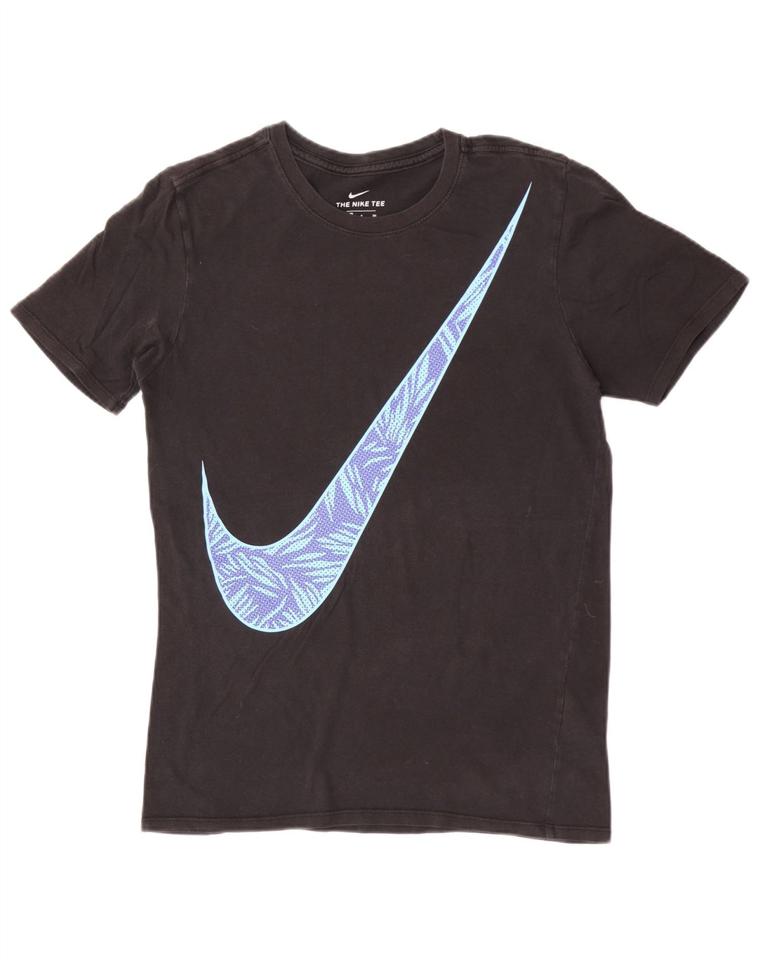 Nike T-shirt graphique coupe athlétique pour homme, petit, en coton noir