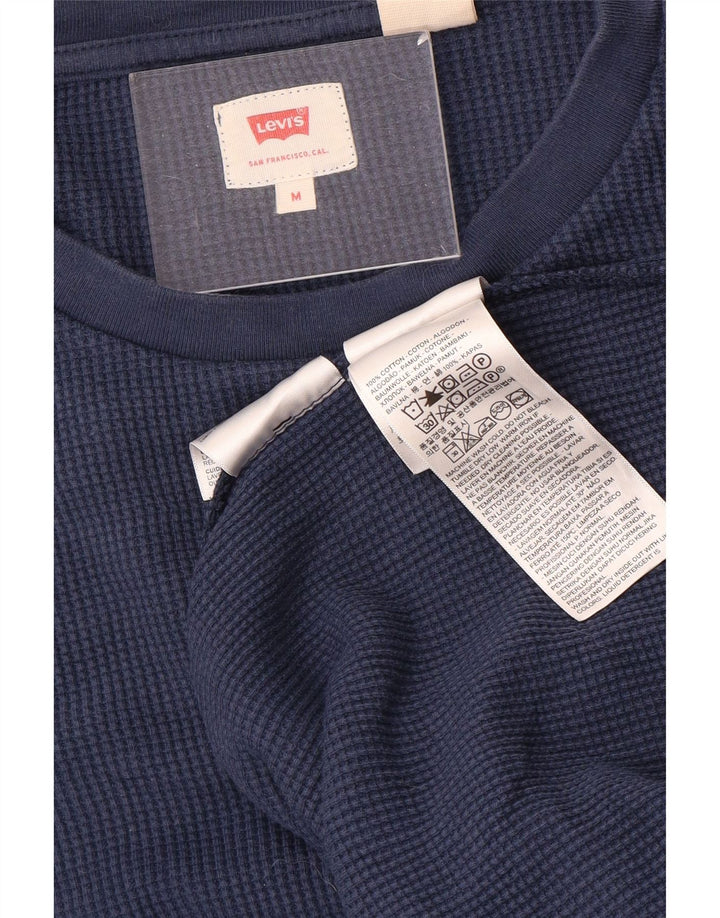 Levi's Top Manches Longues Homme Bleu Marine Moyen Coton