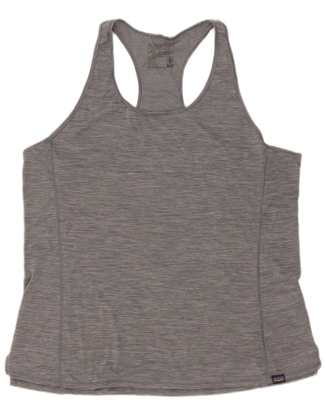 Patagonia Débardeur Femme UK 18 XL Gris Moucheté Polyester