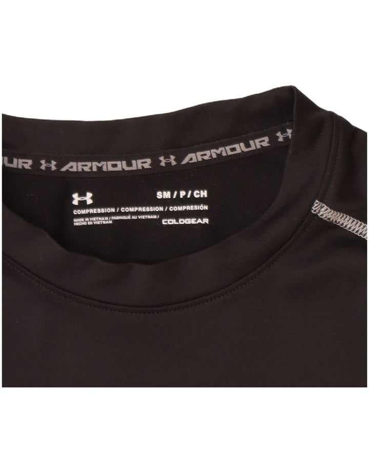 UNDER ARMOUR Haut Cold Gear Homme Manches Longues Petit Noir