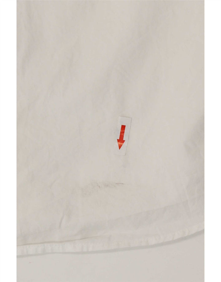 French Connection Chemise Homme Large Blanc Coton