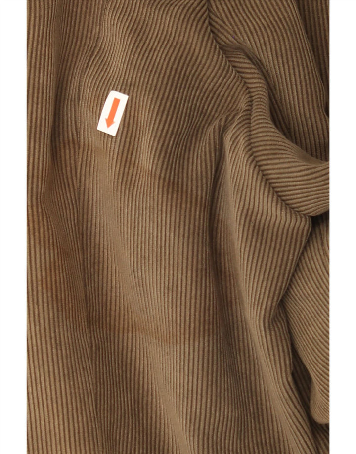 DOUGLAS Mens 3 Button Corduroy Blazer Jacket UK 44 2XL Brown Polyester Vintage Douglas and Second-Hand Douglas from Messina Hembry 