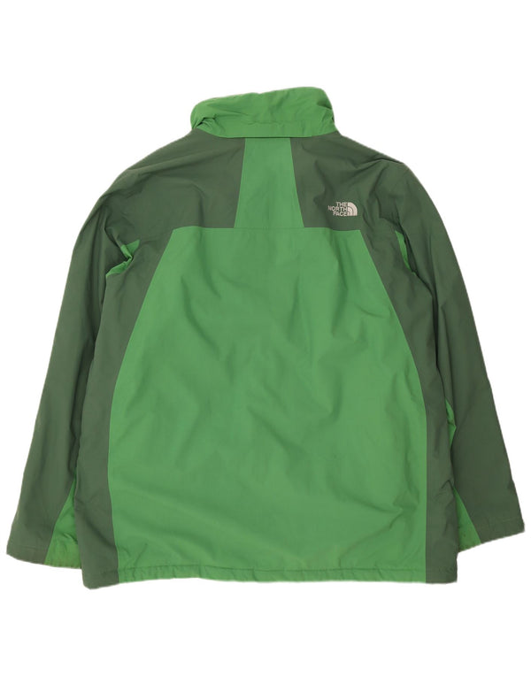 The North Face Veste coupe-vent pour homme UK 42 XL Vert Colorblock Nylon