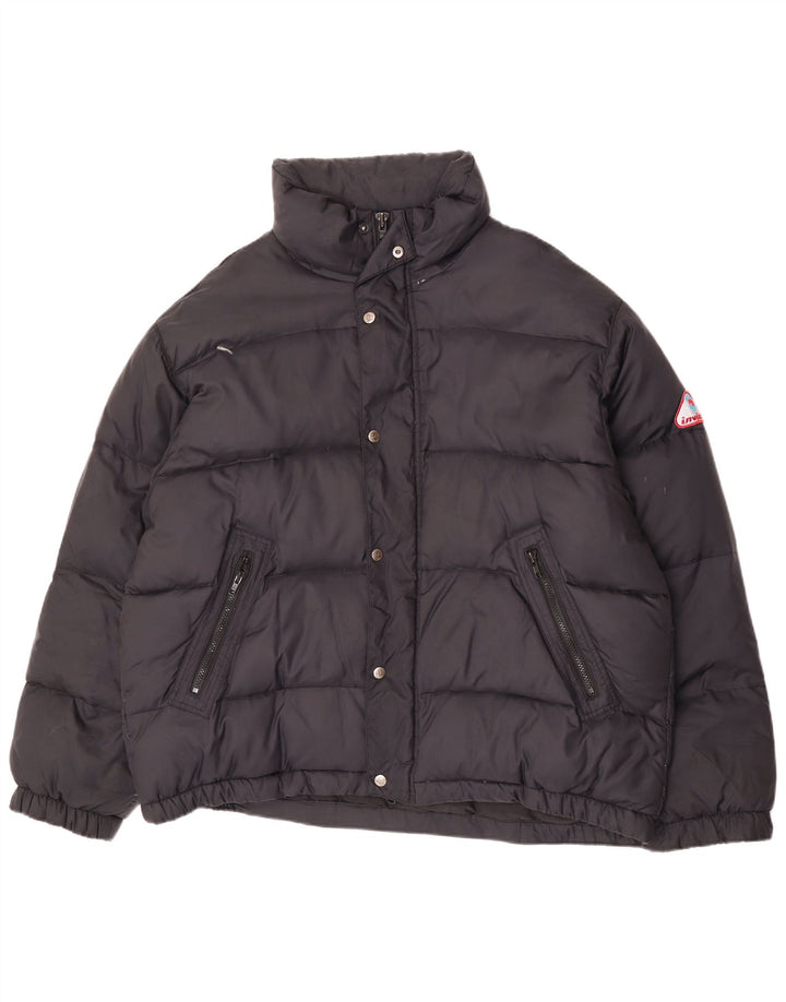 Invicta Veste matelassée à capuche pour homme UK 44 2XL Noir Polyamide