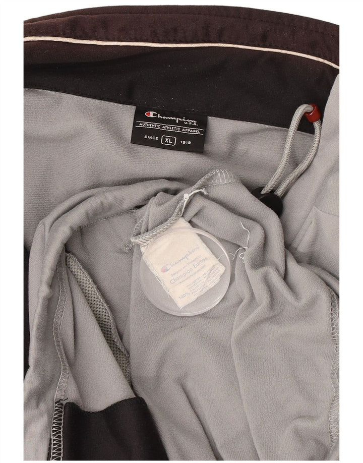 Champion Veste de Survêtement Homme XL Gris Polyester