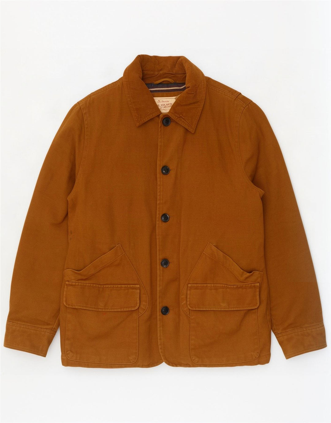 Fat Face Veste utilitaire pour homme UK 38 Coton marron moyen