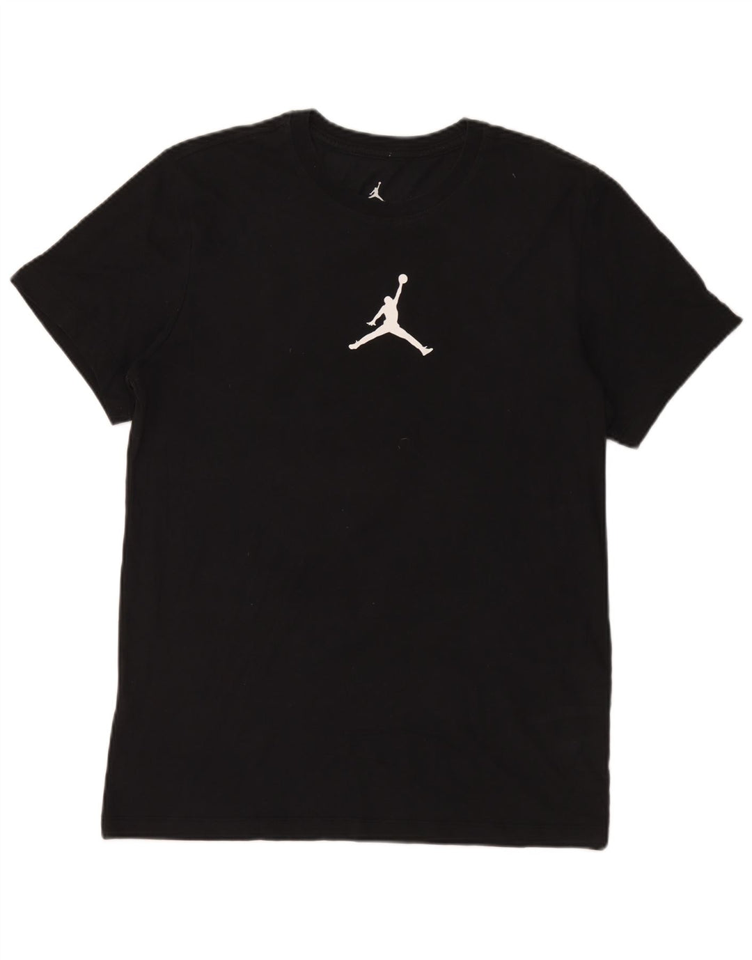 Jordan T-shirt Dri Fit pour homme en coton noir moyen