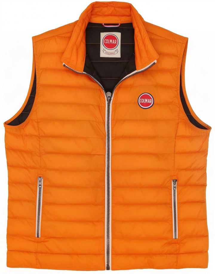 Colmar Homme Gilet Rembourré IT 54 Large Orange