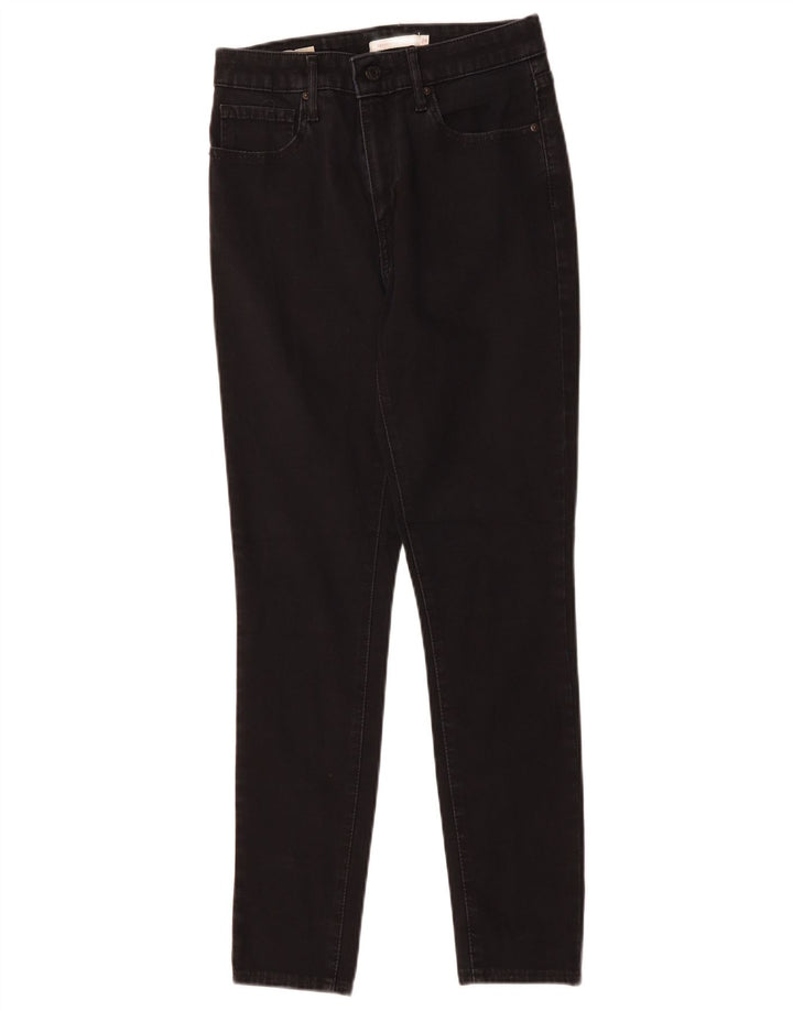 LEVI'S Jean skinny taille haute 721 femme W28 L28 coton noir