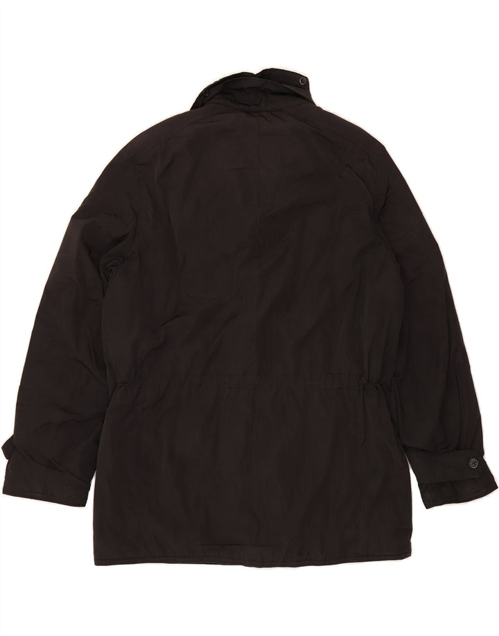 NAVIGARE Mens Utility Jacket UK 42 XL Black Vintage Navigare and Second-Hand Navigare from Messina Hembry 