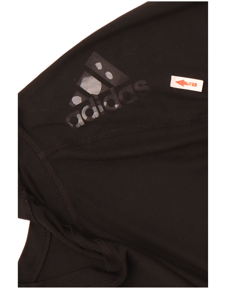 Adidas Climacool Top à manches longues pour femme UK 14 Large Noir