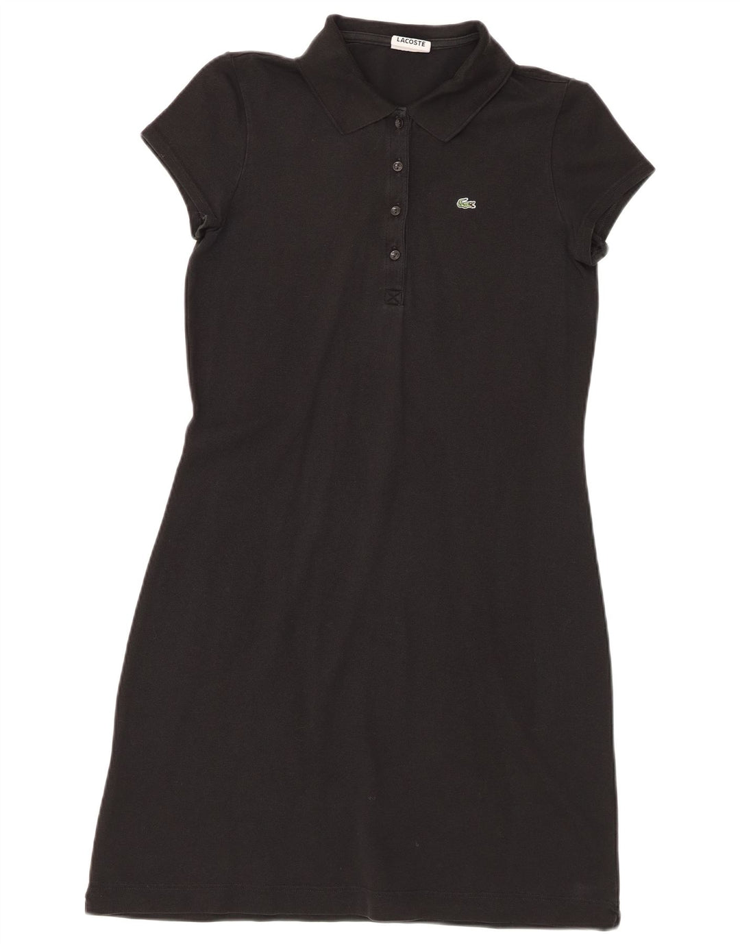 Lacoste Robe Polo Femme Taille 42 Grand Coton Noir