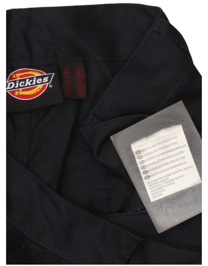 Dickies Pantalon Cargo Droit Homme W32 L30 Bleu Marine Polyester