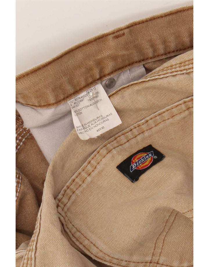 Dickies Pantalon Cargo Droit Homme W42 L30 Coton Beige