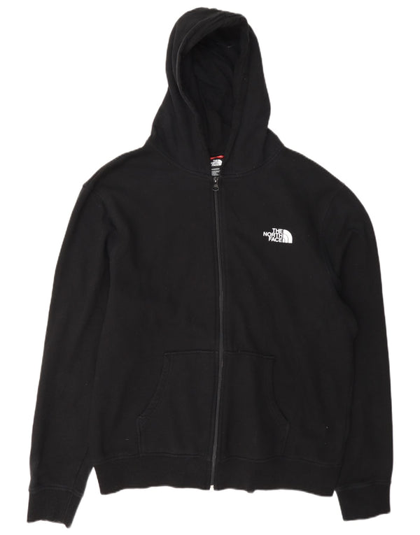 The North Face Pull à capuche zippé pour homme Grand coton noir