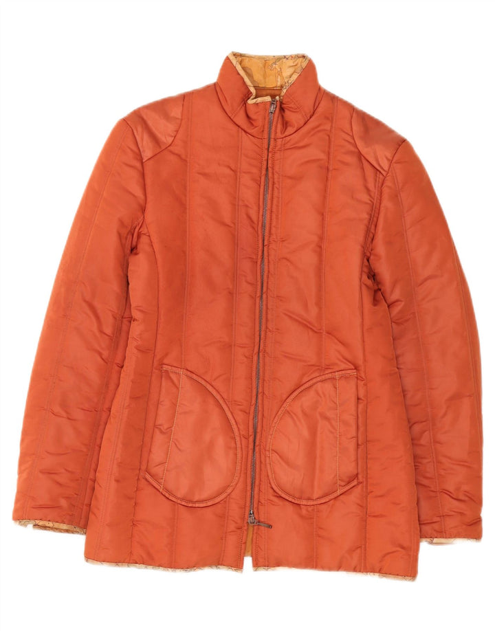 ALVIERO MARTINI Veste matelassée femme IT 44 Orange moyen