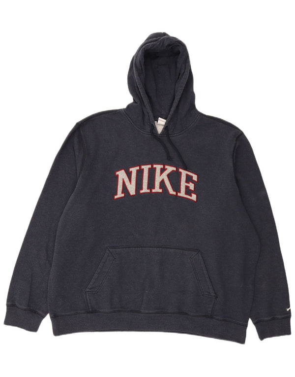 Nike Pull à capuche graphique pour homme 2XL Bleu marine