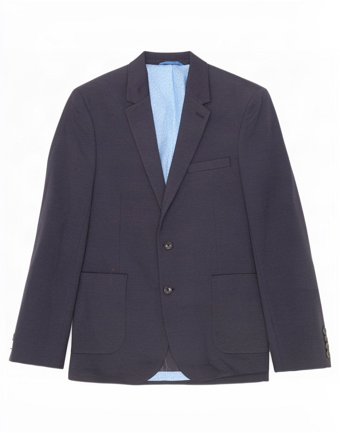 Marks & Spencer Veste blazer slim à 2 boutons pour homme UK 42 Large Bleu marine