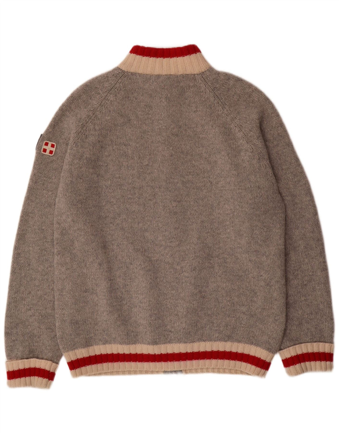 MC NEAL Pull Cardigan Homme 2XL Gris Laine