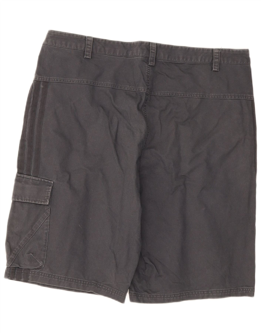 Adidas Short Cargo Homme XL W40 Gris