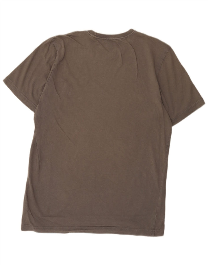 Adidas T-Shirt Graphique Homme Gris Moyen Coton