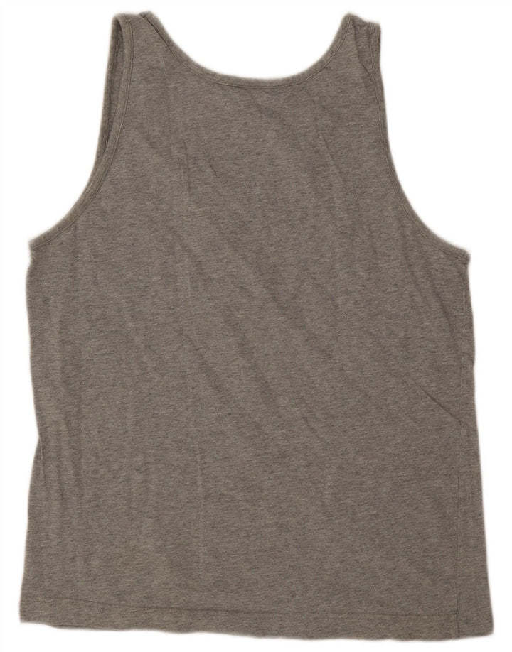 Champion Débardeur Femme UK 16 Large Gris Coton