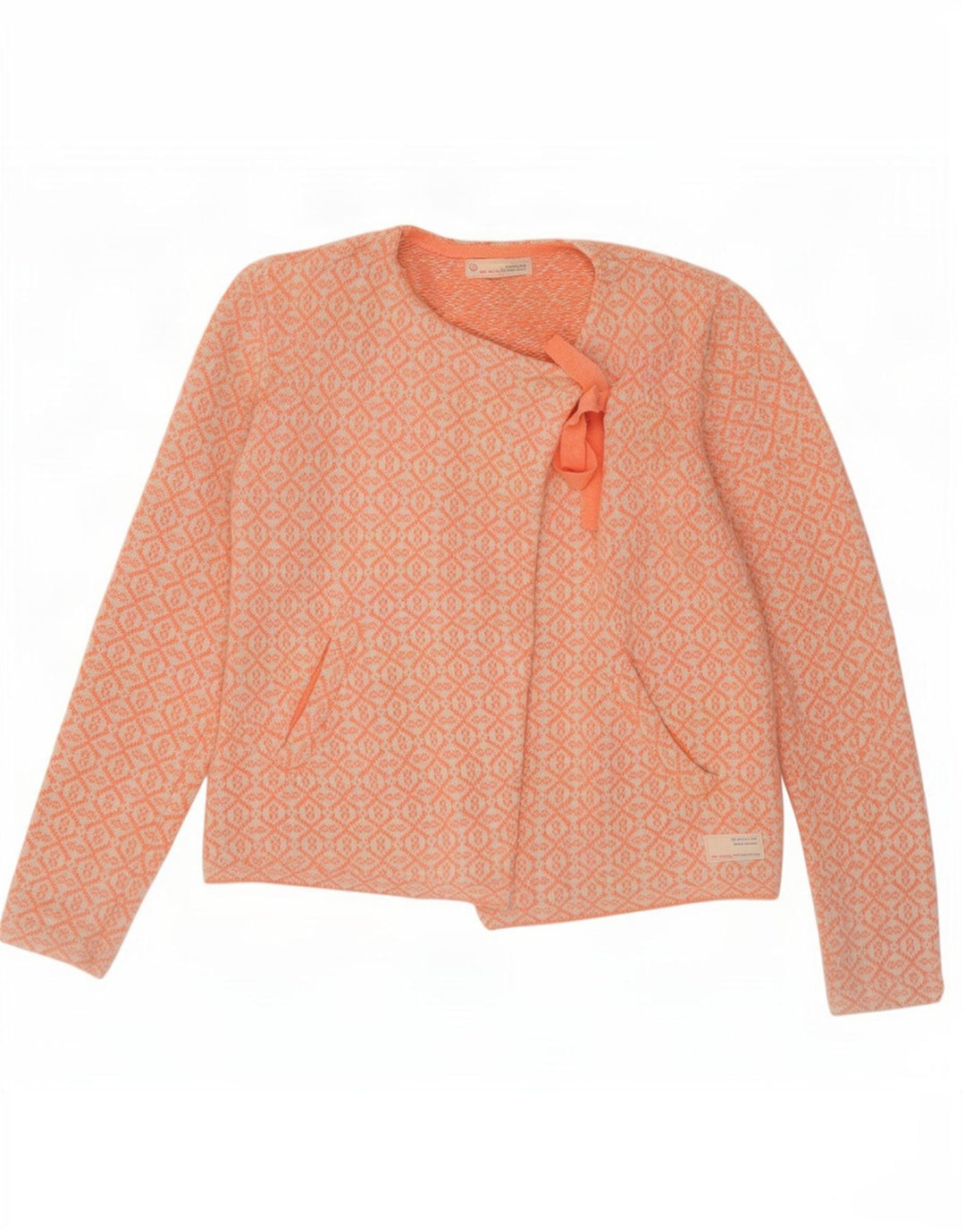 Odd Molly Pull cardigan surdimensionné pour femme Taille 2 Orange moyen géométrique