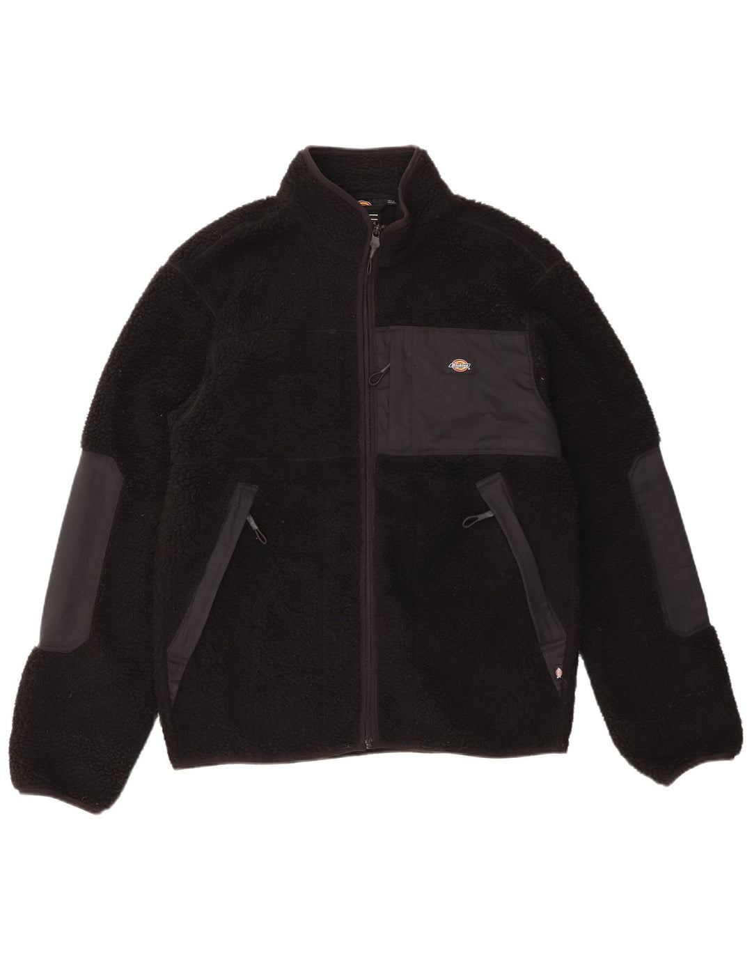 Dickies Veste polaire pour homme UK 38 Medium Noir Colorblock Polyester