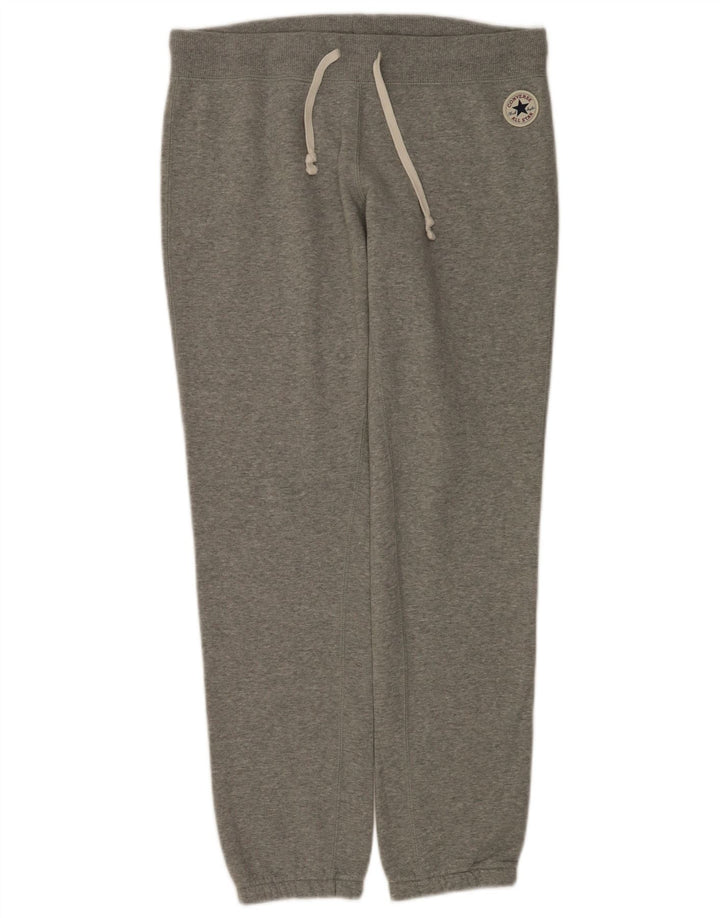 Converse Pantalon de survêtement Chuck Taylor pour femme Gris moyen UK 44