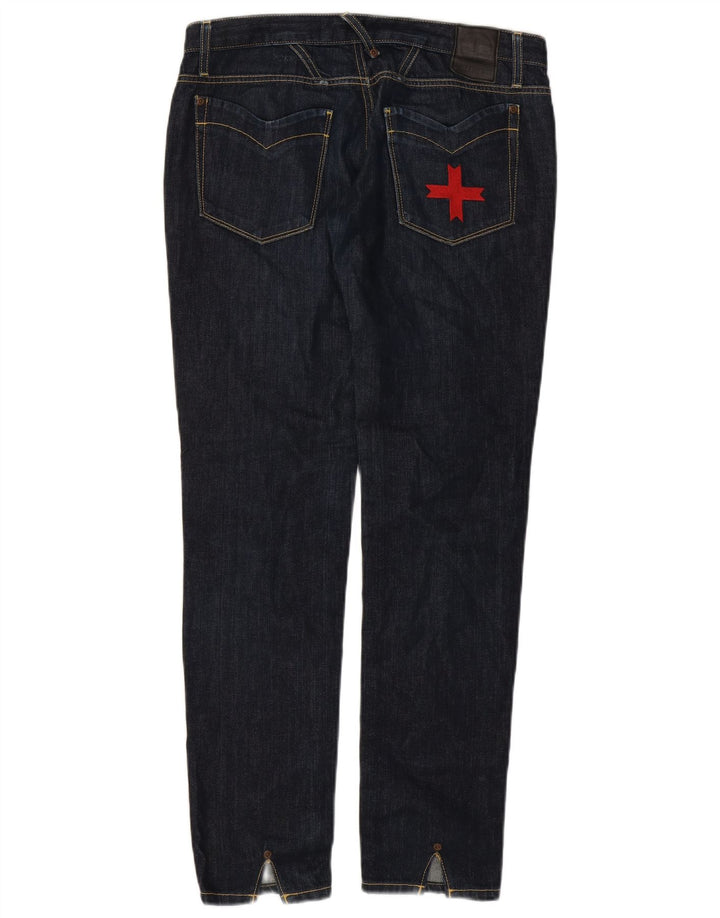 Zu Elements Jean Slim Femme W30 L31 Bleu Marine Coton