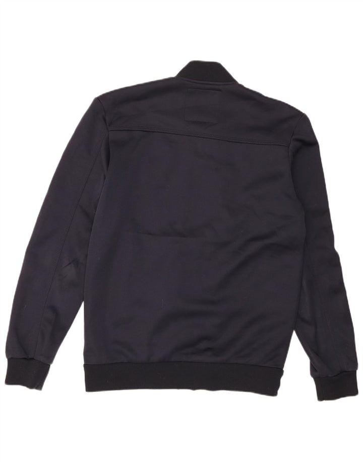 Zara Veste Bomber Homme UK 42 XL Bleu Marine