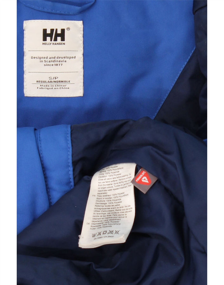 HELLY HANSEN Veste coupe-vent à capuche coupe régulière pour homme UK 36 Small Bleu